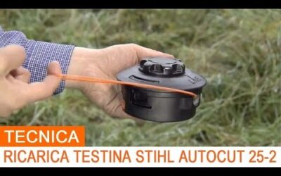 Come Sostituire il filo alla Testina Stihl AutoCut C 25-2