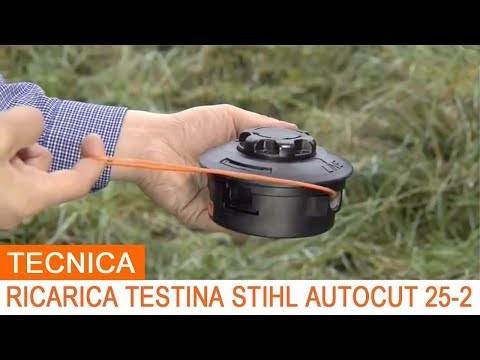 Come Sostituire il filo alla Testina Stihl AutoCut C 25-2