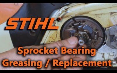 Stihl Spur sprocket/bearing greasing/replacement How To