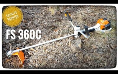 Stihl FS 360 C bei der Kulturpflege