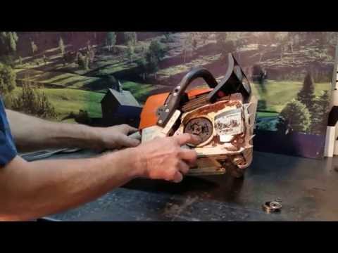 The Chainsaw Guy shop talk Stihl MS 361 clutch repairs