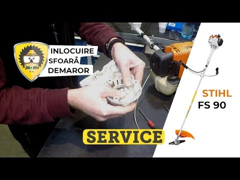 Înlocuire Sfoară Demaror Motocositoare STIHL FS90 (SERVICE)