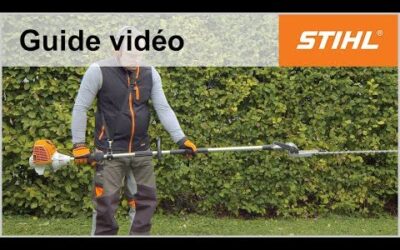 Manipulation de la machine – Taille-haies sur perche thermiques STIHL