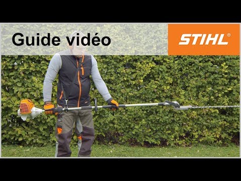 Manipulation de la machine  –  Taille-haies sur perche thermiques STIHL