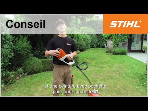 Quels sont les avantages des machines sur batterie STIHL selon MR Creations