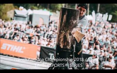 STIHL TIMBERSPORTS FINALE CHAMPIONNATS DE FRANCE 2018 (Guéret les 8 et 9 septembre 2018)