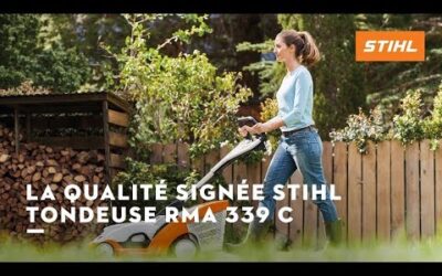Quels sont les avantages de la tondeuse sur batterie STIHL RMA 339 C?