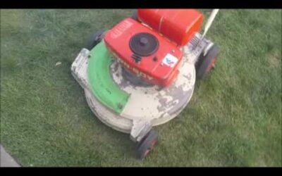 NEW! 1974 LB Commercial Bricktop 6254 (D-476 OMC), and Stihl FS94r & BG 55 In Action