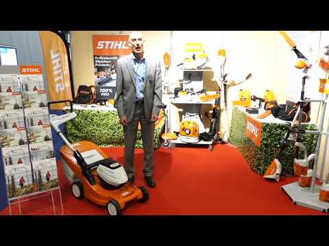 STIHL : Présentation de la gamme d’outils à batterie par Jean-Noël RAYNAUD au SMCL 2017