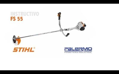 Instructivo / Tutorial de motoguadaña STIHL FS 55 – Ferreteria Palermo