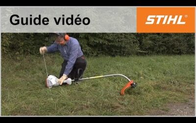 Démarrer un coupe-bordure FS 50 – Coupe-bordures STIHL
