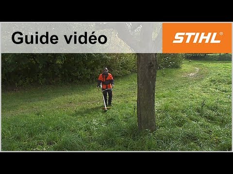 Méthodes de fauchage pour éviter les obstacles – Débroussailleuses STIHL