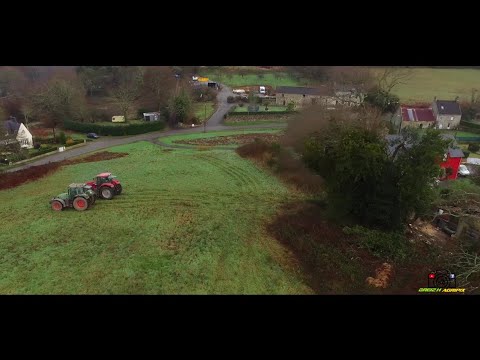 [°INÉDIT°] Abattage d’un gros CHÊNE avec deux Tracteurs ! Stihl |Fendt 716 vario|Case IH Puma 165cvx