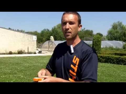STIHL : Affûtage chaîne tronçonneuse par Nicolas GRANGE démonstrateur ArboriSTIHL 2014