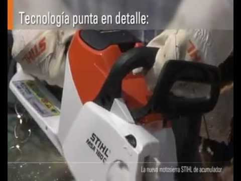 La nueva Motosierra Stihl de acumulador STIHL MSA 160 C BQ