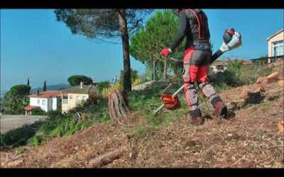 Prueba desbrozadora / desmalezadora Stihl fs 560 C-EM. Test clearing saw Stihl FS 560 C-EM