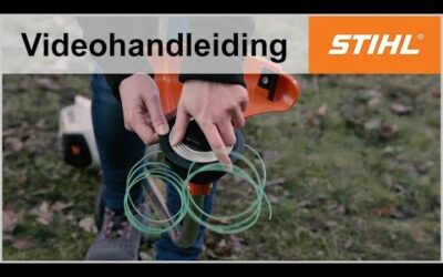 Maaidraad vervangen – AutoCut C 6-2 – STIHL Bosmaaiers
