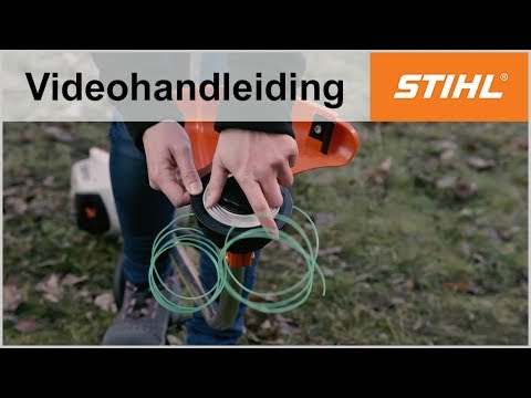 Maaidraad vervangen – AutoCut C 6-2 – STIHL Bosmaaiers