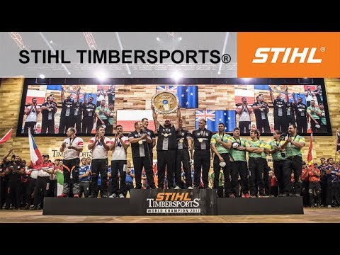 STIHL TIMBERSPORTS – Finale équipe du Championnat du Monde 2017