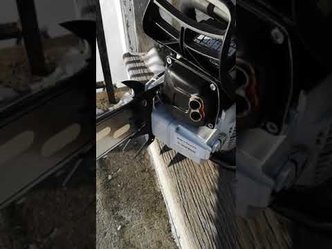 STIHL MS500i w/ BBS Dual Port Muffler