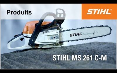 Découvrez la nouvelle version de la tronçonneuse MS 261 C-M STIHL