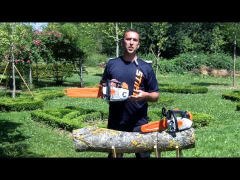 STIHL : MS 150 T-CE et MS 201 T par Nicolas GRANGE, élagueur et démonstrateur ArboriSTIHL 2014