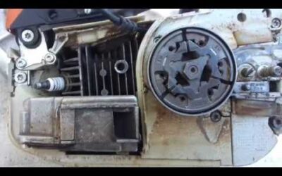COMMENT REPARER UN FILETAGE DE BOUGIE HS:TRONCONNEUSE ELAGUEUSE STIHL MS 200 T