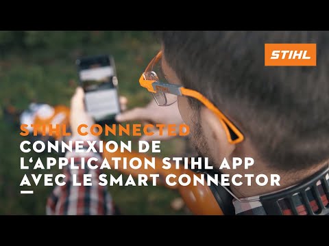 Connexion de l’application STIHL App avec le Smart Connector (iOS) – STIHL connected