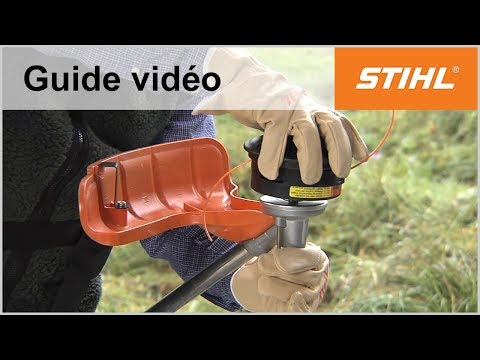 Montage de la tête faucheuse AutoCut C 25-2 – Coupe-bordures STIHL