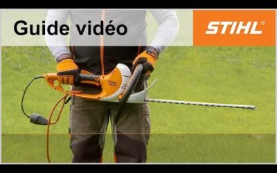 Manipulation de la machine (HSE 61) – Taille-haie électrique STIHL