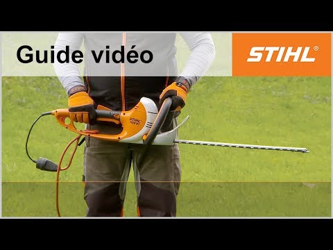 Manipulation de la machine (HSE 61) – Taille-haie électrique STIHL