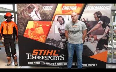 STIHL TIMBERSPORTS 2018 : Interview exclusive de Pierre PUYBARET triple Champion de France