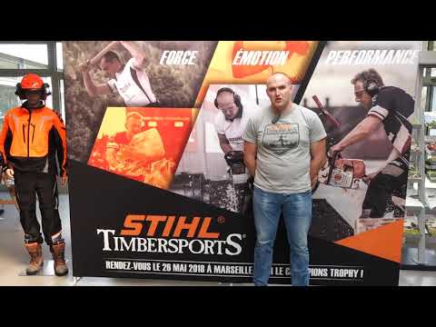 STIHL TIMBERSPORTS 2018 : Interview exclusive de Pierre PUYBARET triple Champion de France