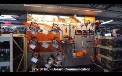 Stihl France : Publicité sur Lieu de Vente (PLV) – Bréard Communication