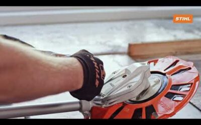 Réciprocateur STIHL : Entretien de la transmission (graissage)