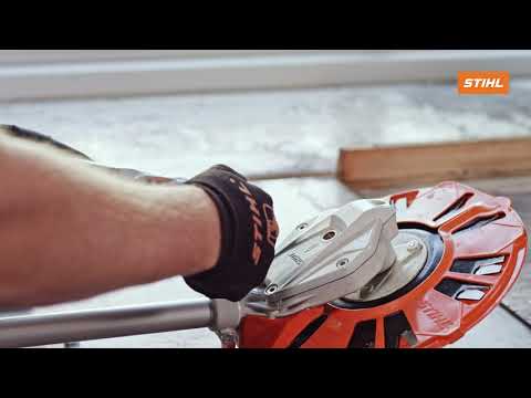 Réciprocateur STIHL : Entretien de la transmission (graissage)