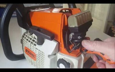 TRINGLERIE  LEVIER DE STARTER TRONCONNEUSE  STIHL 021 023 025 MS 210 MS 230 MS  250