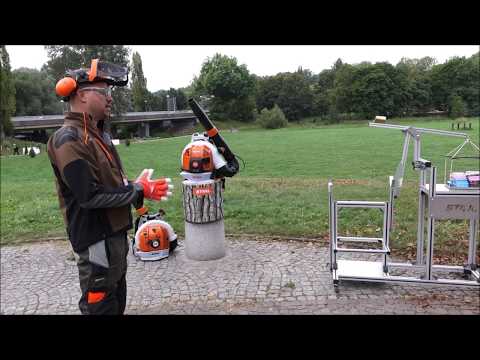 STIHL MEDIA DAY 2019 : BR 800 C-E STIHL, LE souffleur thermique professionnel le plus puissant