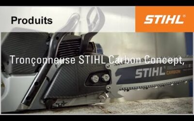 Innovation : Tronçonneuse STIHL Carbon Concept