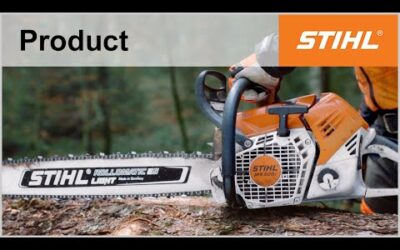 Ontdek vandaag de kettingzaag van de toekomst: STIHL MS 500i