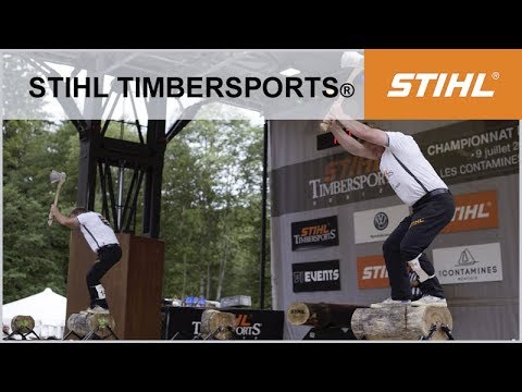 STIHL TIMBERSPORTS – LES CONTAMINES MONTJOIE – Championnat de France de Bûcheronnage