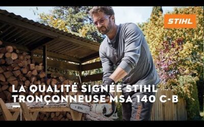 Quels sont les avantages de la tronçonneuse sur batterie STIHL MSA 140 C-B?