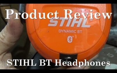 STIHL Bluetooth Headphones Product Review.