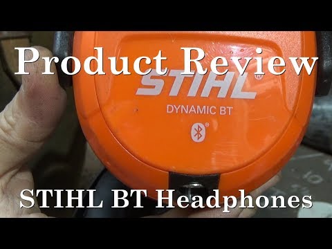 STIHL Bluetooth Headphones Product Review.
