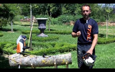 STIHL : MSA 200 C par Jérémy LAURENT, élagueur professionnel et démonstrateur ArboriSTIHL 2014