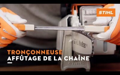 Affûtage de la chaîne – Tronçonneuses STIHL