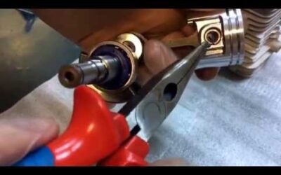 Montat set motor si ambielaj Stihl Ms 170 180 partea 1