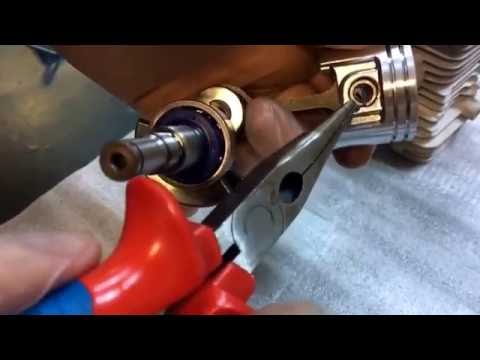 Montat set motor si ambielaj Stihl Ms 170 180 partea 1