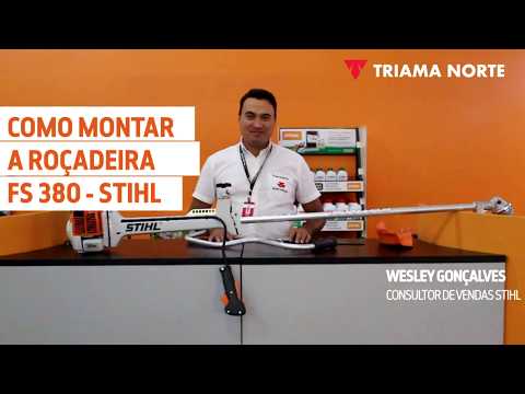 COMO MONTAR A ROÇADEIRA FS 380 – STIHL