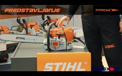 Predstavljanje motorne pile STIHL MS 661 / STIHL chainsaw MS 661 review